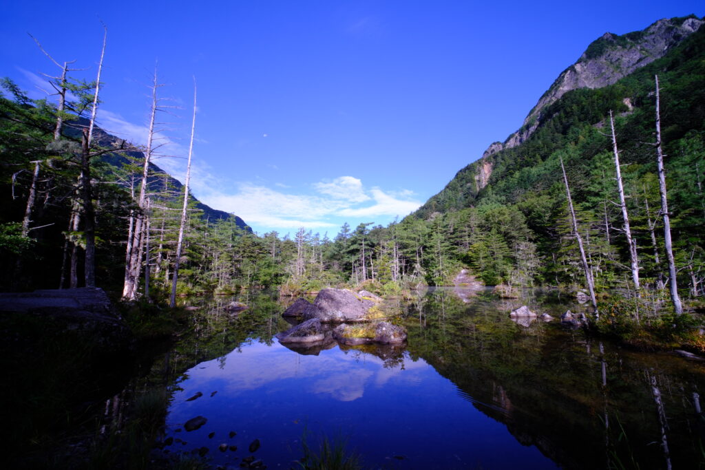 上高地 Kamikochi 明神池 Myojin Pond