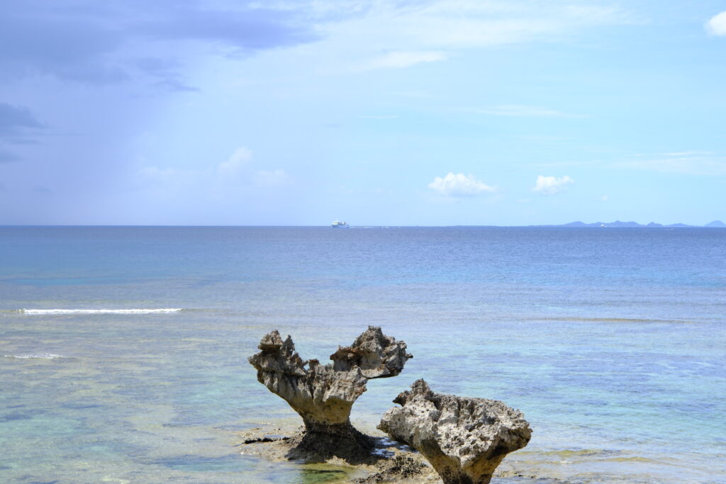 心形石 heart-shaped stone Okinawa Japan 沖繩 日本