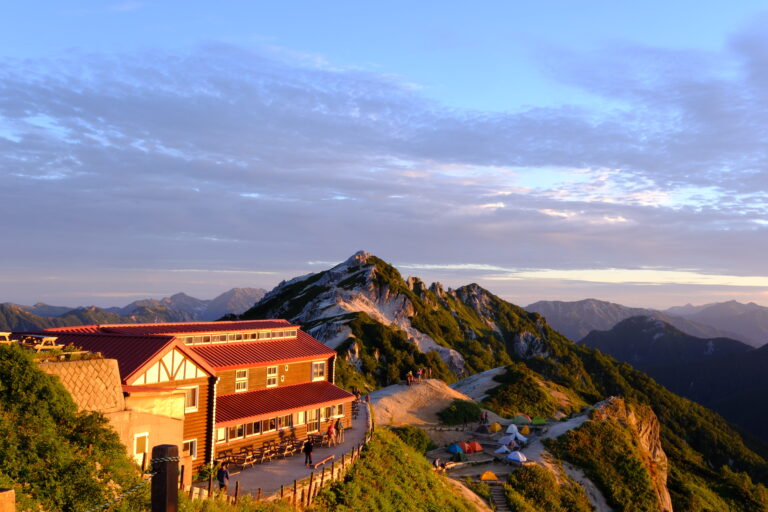 燕山莊 Enzanso Japan Mt Yarigatake Panorama Ginza Route 日本 槍岳 表銀座縱走