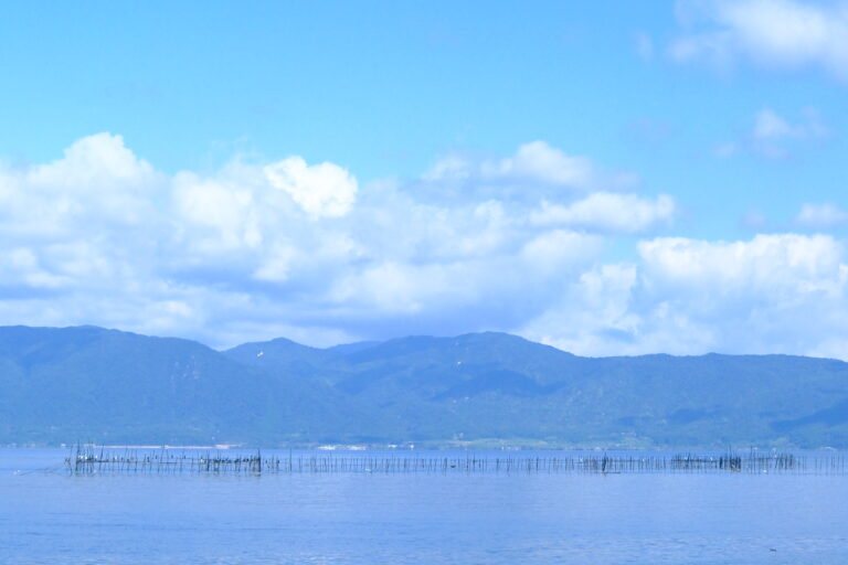 沖島 Oki Island 琵琶湖 Lake Biwa 日本 Japan