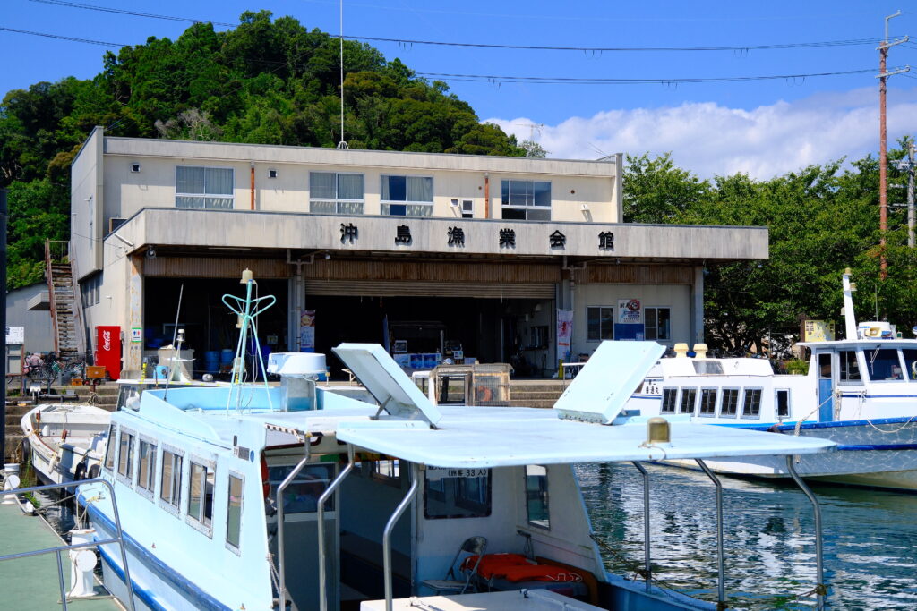 沖島 Oki Island 琵琶湖 Lake Biwa 日本 Japan