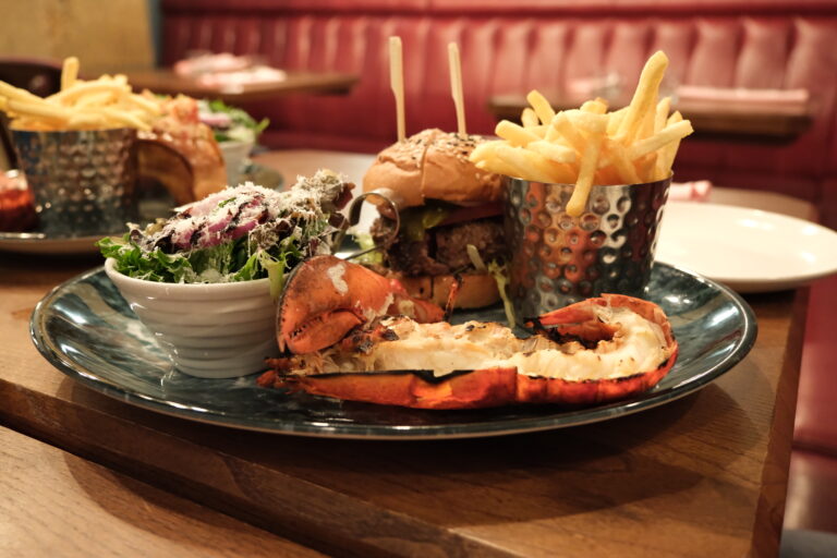 Burger and Lobster